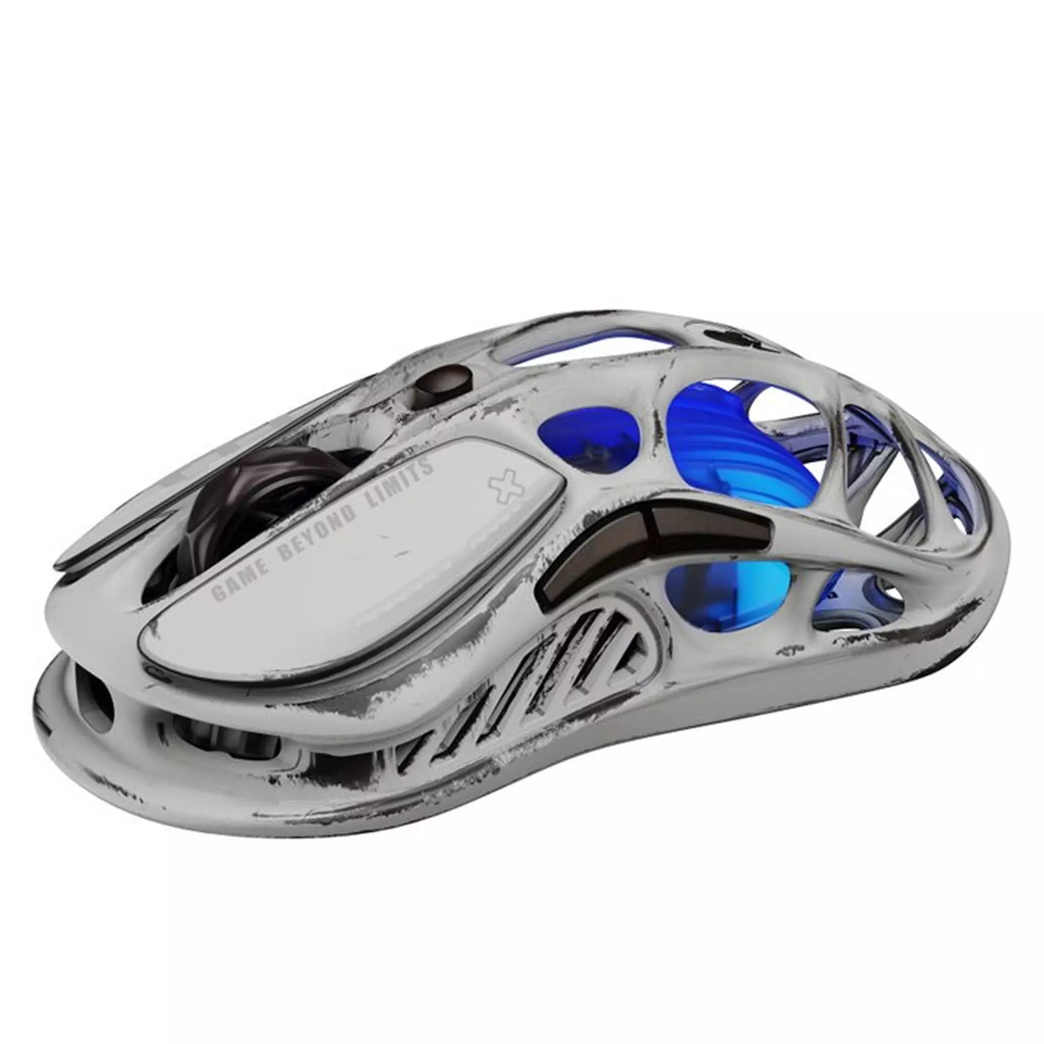 GravaStar Mercury M1 Pro Wireless Gaming Mouse - Battle Worn Silver Mist Version with 4K Dongle GravaStar Mercury M1 Pro Wireless Gaming Mouse - Battle Worn Silver Mist Version with 4K Dongle
